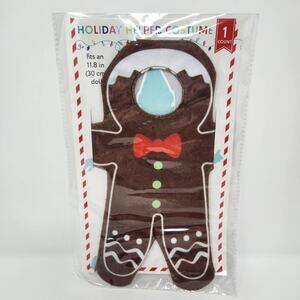 Gingerbread Man Elf Holiday Helper Costume
